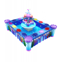 Amusement Park Kids Dream Castle Sand  art Table Game